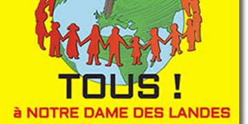 Chaine Humaine Notre Dame des Landes le 11 mai