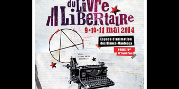 Salon du livre libertaire du 9 au 11 mai