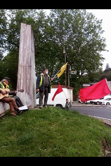 La bande de la Cigale de retour sur le rond-point