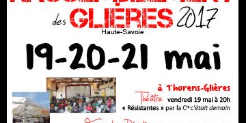 Rassemblement des Glières 19, 20 et 21 mai